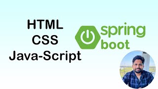 SDE Bootcamp 18 Building a Basic User Interface with Spring Boot [upl. by Maxa]