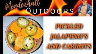 Pickled Jalapeno Peppers and Carrots Recipe [upl. by Delanty]