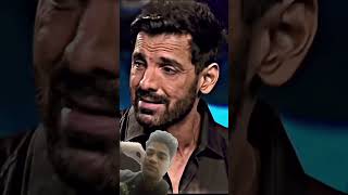 John Abraham Emotional clips KBC😥😥😥 sad [upl. by Yleek]