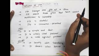 FTP Protocol in Application Layer  computer networks in Telugu [upl. by Edsel]