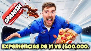 Experiencias de 1 vs 500000। Mrbeast En Español । [upl. by Eitnom503]