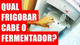 Qual frigobar cabe o fermentador [upl. by Hervey407]