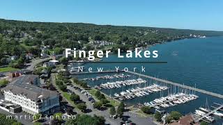 Finger Lakes NY Drone Video [upl. by Leiria]