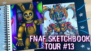 FNaF Sketchbook Tour 13 [upl. by Lazaruk460]