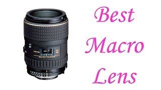 ✅ 5 Best Marco Lenses 2022  What Is A Macro Lens Used For 💦 [upl. by Hootman]