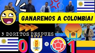 URUGUAYOS MENOSPRECIARON A COLOMBIA Y 3 DORITOS DESPUES COLOMBIA LES CIERRA LA BOCA  A LA FINAL [upl. by Aeslek]