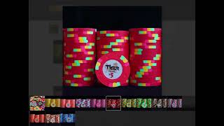 Paulson Poker Chips Tiger Palace Cash Primary Cash Set [upl. by Ralleigh958]