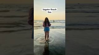 Vagator Beach Goa vagatorbeachgoa goabeach goa ytshortsindia [upl. by Monty]