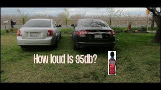 How Loud Is 95 db Californias AB 1824 Exhaust Law [upl. by Airdnala511]