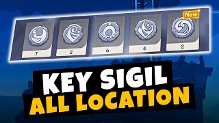 ALL 59 Key Sigil Locations  Enkonomiya Gesnhin Impact [upl. by Alexis863]