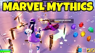 OG MARVEL MYTHIC ITEMS CODE in Fortnite CREATIVE MAP [upl. by Reiners]