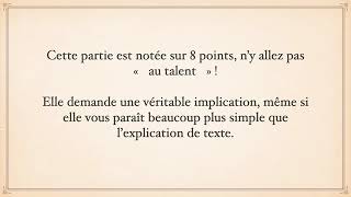 ORAL  bac de français  EAF  Méthode de présentation de loeuvre [upl. by Tayler]