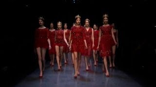 Dolce amp Gabbana FallWinter 2013 Full Show [upl. by Iphigenia]