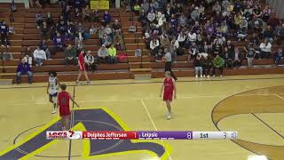 Delphos Jefferson vs Leipsic Boys Basketball 2282024 [upl. by Marquita313]