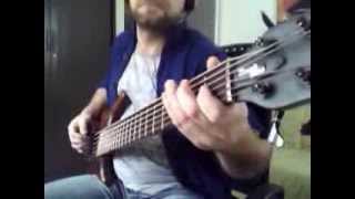 Perpetual Black Second  Meshuggah Bass Cover  Warwick Thumb NT6 [upl. by Kentiga]