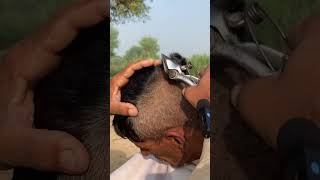 Asmr haircut with old barber classicshaving asmrhaircut haircut hairsalon shaving shavers [upl. by Glenna]