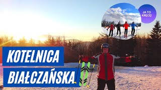 Narty Kotelnica Białczańska Kaniówka Białka Tatrzańska [upl. by Swithin714]