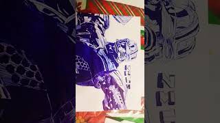 phonk music slowed phonkmusic remix dibujo phonkytribu drawing pacificrim transformers [upl. by Fortin]