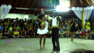 Zouk LAMBADA DANCE Jamaica  Lambada 3 Show  Bergs V Congress Lambazouk [upl. by Yesrej]