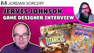 Warhammer Designer  Jervis Johnson in Conversation with Jordan Sorcery [upl. by Issi]