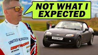 What does a Pro Drifter think of our stock MX5 [upl. by Odlanier]