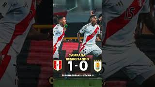 Quimba y Garra Perú vence 10 a Uruguay con un gol agónico y revive en las Eliminatorias [upl. by Ahser]