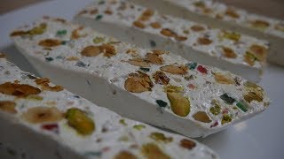 French Nougat de Montélimar Recipe [upl. by Seabrook200]