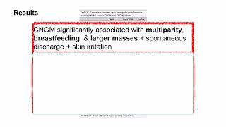 Cystic neutrophilic granulomatous mastitis  significance of corynebacterium species [upl. by Yessac]