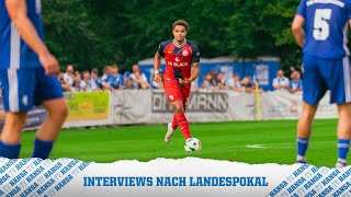 🎤Interviews nach dem Spiel gegen FSV Kühlungsborn  Landespokal🏆 [upl. by Zinn319]