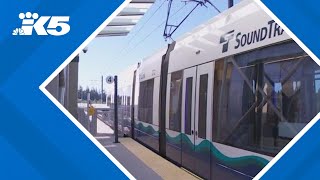 Rail issue delays Sound Transit light rail trains between Lynnwood and Seattle Saturday [upl. by Cayla967]