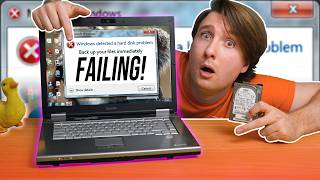 Using A Laptop With A FAILING Hard Drive [upl. by Alel]