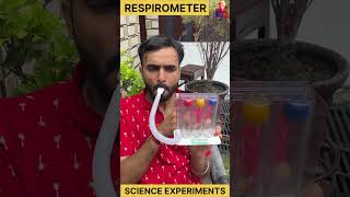 respirometer  science experiments experiment facts shorts [upl. by Ellinger]