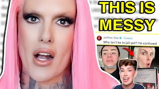 JEFFREE STAR CALLS OUT JAMES CHARLES mikayla too faced  more [upl. by Demp]