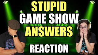 Stupid UK Game Show Answers REACTION [upl. by Emmalynne]