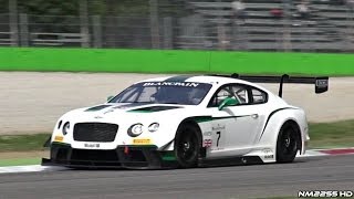 Bentley Continental GT3 Twin Turbo V8 Sound [upl. by Polak]