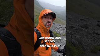 Tour Du Mont Blanc in 5 Days  My Journey hiking short montblanc tourdumontblanc tmb hike [upl. by Giovanna]