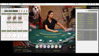 First show of my Blackjack software  Professional gambling [upl. by Anit]