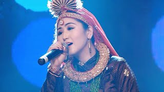 के को माला  Famous ￰पुर्बेलि भाका best performance by Pramila rai in nepal idol 2017 [upl. by Nrev329]