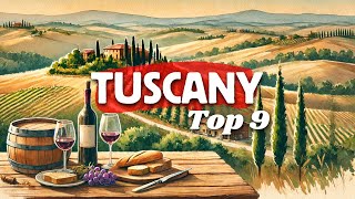 Top 9 things to do in Tuscany Italy  Florence Siena Pienza Val dOrcia [upl. by Floyd]