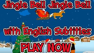 Jingle Bell Jingle Bell with English Subtitles  Nursery Rhymes  Kids Rhymes [upl. by Gretal]