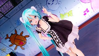 MMD R18 Lolita Dress Api Miku 恋愛デコレート [upl. by Ellinej]