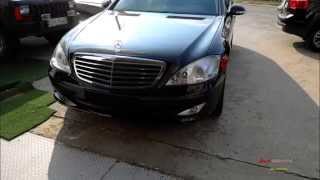 W221 S350L Test [upl. by Lonna]