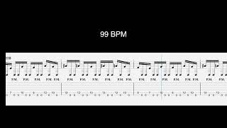 DropD Downpicking Pedal Riff [upl. by Gaillard28]