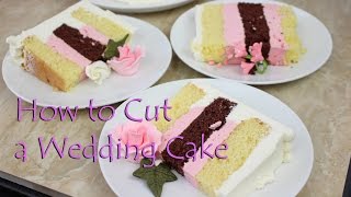 How to Cut a Wedding Cake [upl. by Ola]