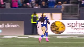 Winnipeg Blue Bombers Janarion Grant All Touchdowns As A Blue Bomber [upl. by Hau729]