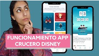 📱 ¿Cómo FUNCIONA la a APP de CRUCEROS DISNEY [upl. by Darn]