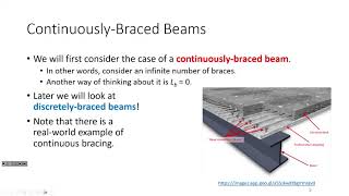 CE 414 Lecture 32 Analysis of ContinuouslyBraced Beams 20240329 [upl. by Wye411]