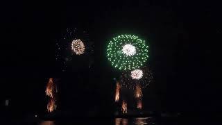 Honolulu Festival Nagaoka Fireworks 2024 Oahu Hawaii [upl. by Avirt]