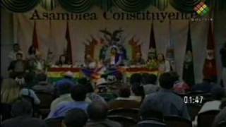 Documental sobre la Asamblea Constituyente en Bolivia 56 [upl. by Justina]