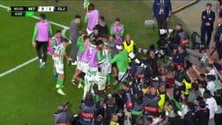 Gol di Juanmi Real Betis vs Celje 21 Tutti i gol e gli highlights estesi [upl. by Dahij]